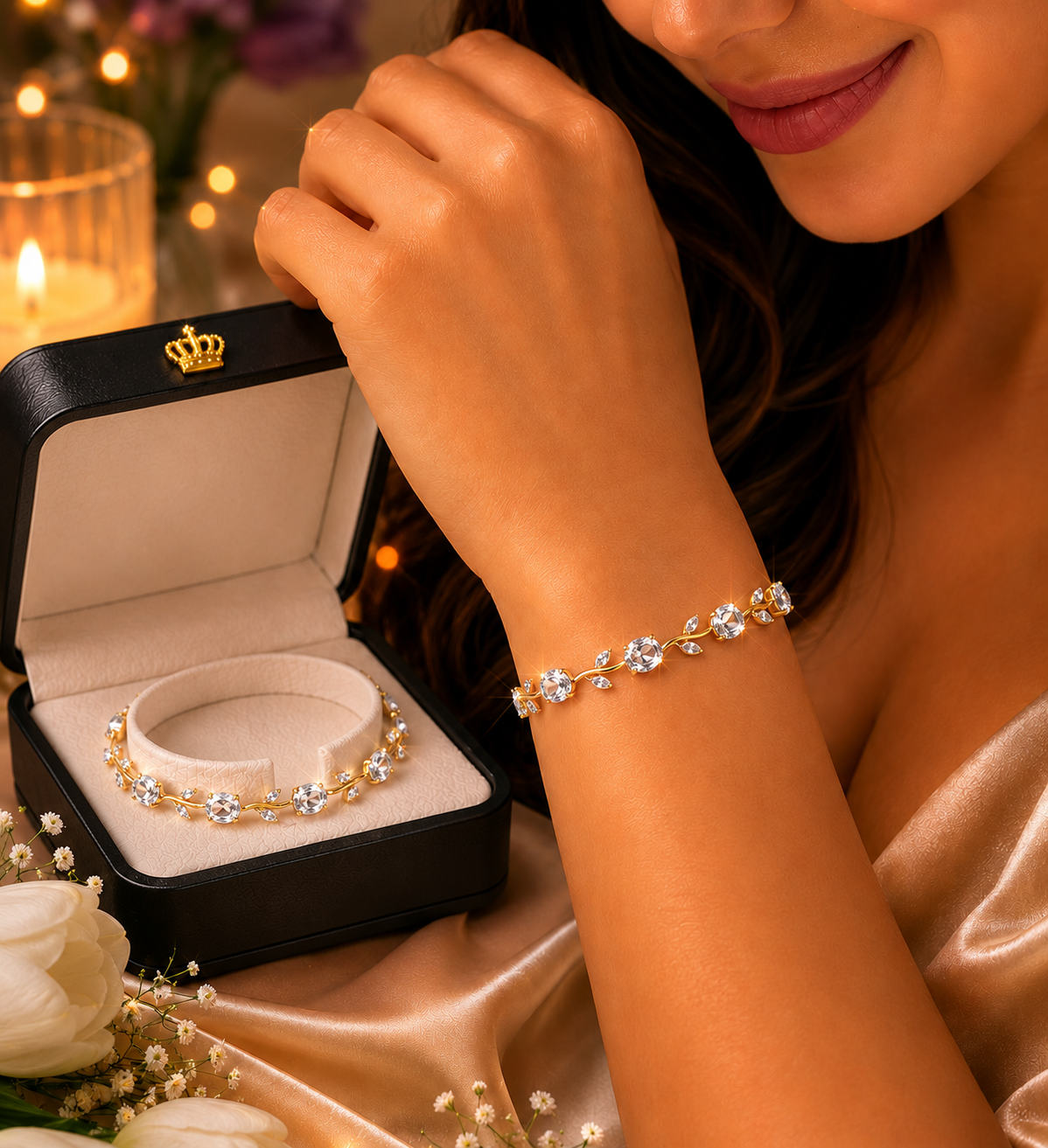 Pulsera Tulipán 🌷✨
