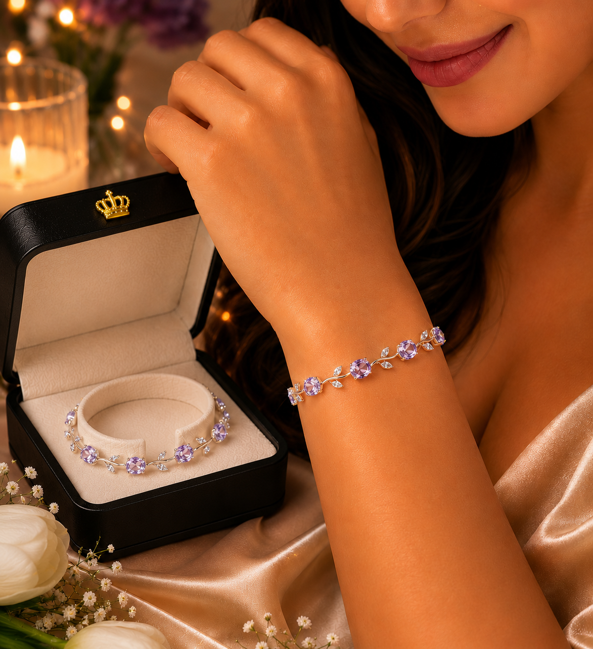 Pulsera Tulipán 🌷✨