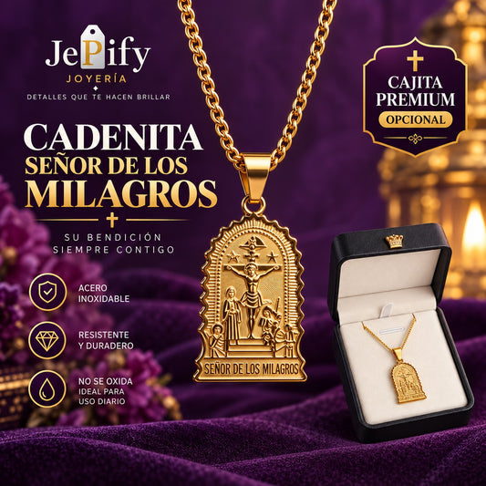 Cadenita del Señor de los Milagros